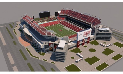 Raymond James Stadium - Florida 3D model