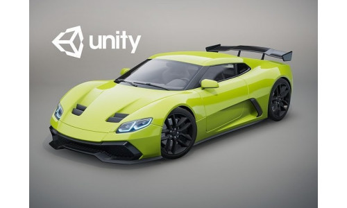 Realistic Car HD 06 Low-poly 3D model