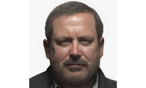 Realistic Male Head 3D model