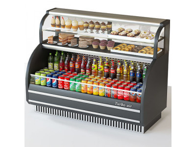 refrigerator with food 3D model