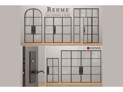 Rehme steel doors 2 3D model