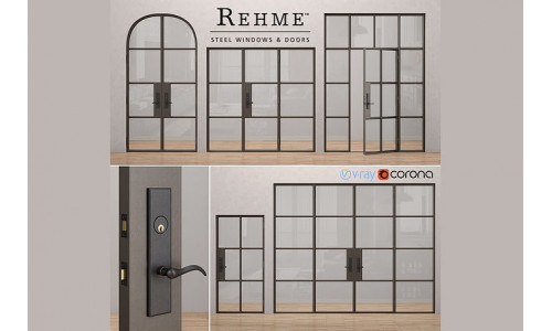 Rehme steel doors 2 3D model