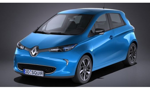Renault Zoe 2017 3D model