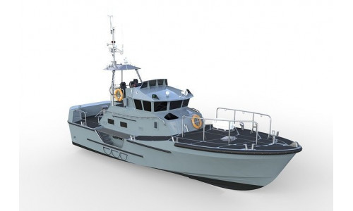 Rescue SAR Boat 3D model