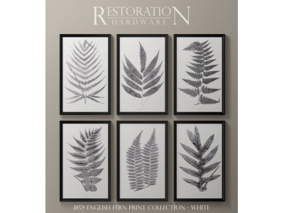 Restoration Hardware posters  3D model