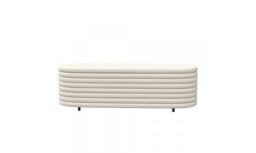 Rialto Ivory Storage Bench 3D model