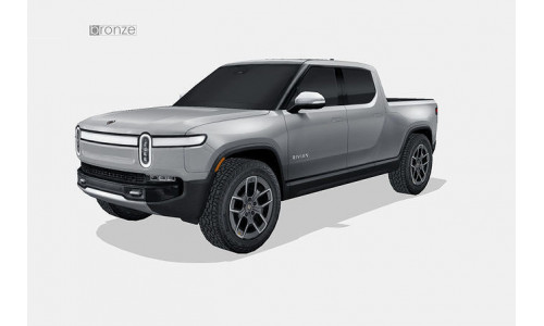 Rivian R1T 2022 Low-poly 3D model
