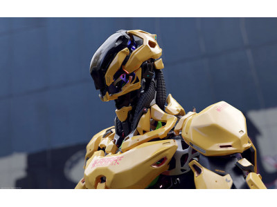 Robot Character Low-poly 3D model