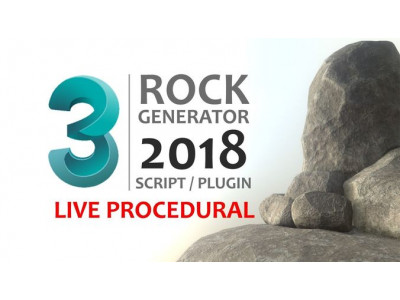 Rock Generator v2 2018 3D model