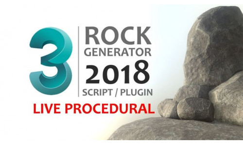 Rock Generator v2 2018 3D model