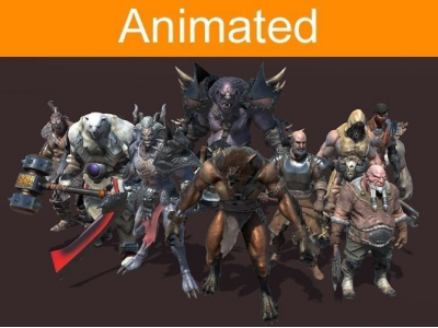 RPG Fantasy Pack Low-poly 3D model