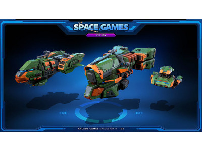 RTS - Space Games Vol - 04 Low-poly 3D model