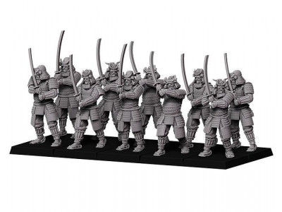 Samurai with Katana 3D model