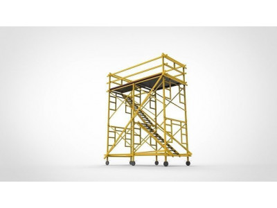 Scaffolding type B 3D model