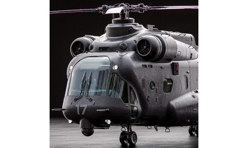 Sci Fi Cargo Helicopter 3D model