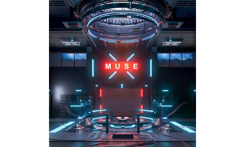 Sci-fi exhibition stand The Muse 3D model