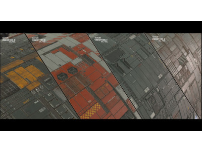 Scifi Wall Panel Texture Set E Texture