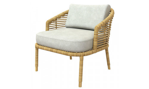 Sense lounge chair INDOOR cane line 3D model