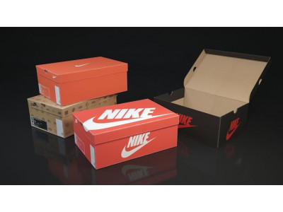 Shoe box Nike 3d 3D model