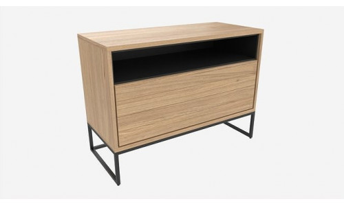 Short sideboard with drawers 3D model