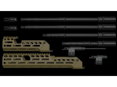 Sig Sauer MCX Spear Lt - FULL KIT - Replica - LOW POLY Low-poly 3D model