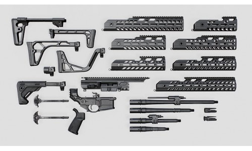 Sig Sauer MCX Virtus Assault Rifle Low-poly 3D model
