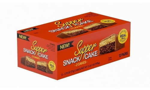 Snack Cakes Low Poly PBR Realistic Low-poly 3D model