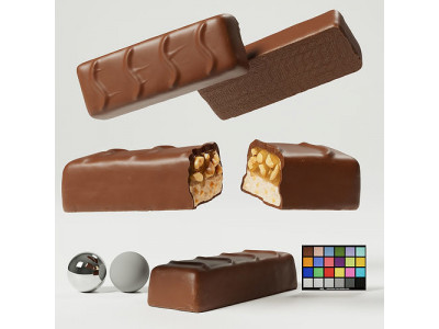 Snickers - Chocolate Bar 3D model