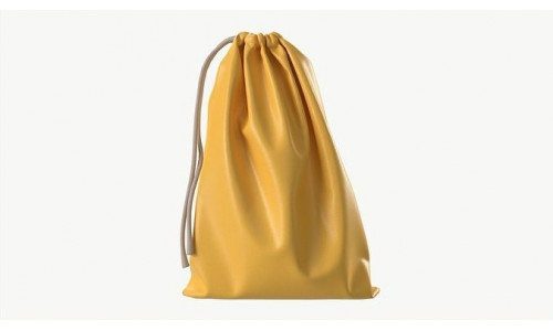 Soft bag filled in mockup 3D model