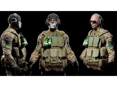 Soldier GAME READY Low-poly 3D model Low-poly 3D model