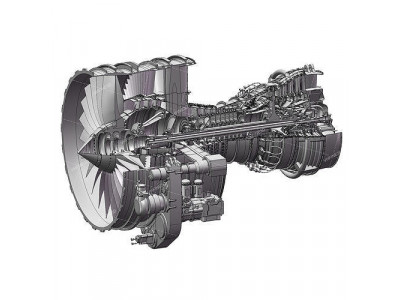SolidWorks cfm56-7b Complete model 3D model