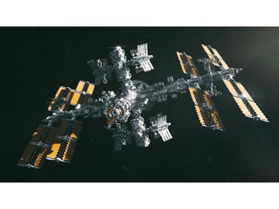 Space station 3D model