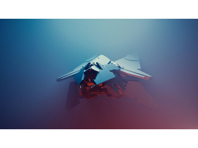 spacefighter WASP 3D model