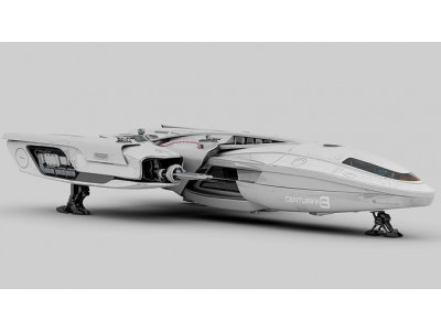 Spaceship Centurian 3D model