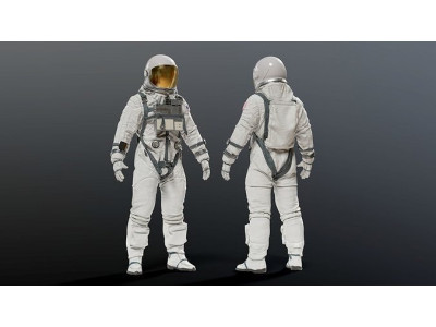 SPACESUIT NASA Gemini G5C 3D model