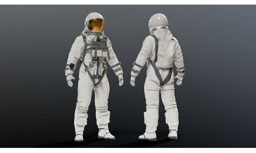 SPACESUIT NASA Gemini G5C 3D model