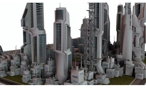 Spark City Upgraded version 3D model