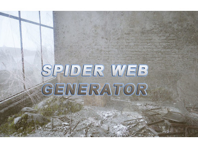 Spider Web Generator 3D model