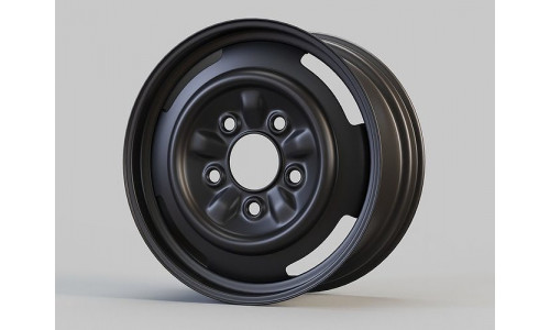 Steel Car Wheel 3D model