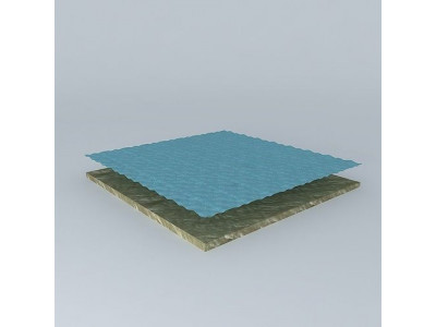 Stormy sea 3D model