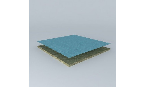 Stormy sea 3D model