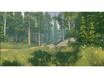 Stylized Nature Vol 01 Low-poly 3D model