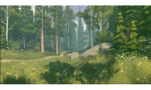 Stylized Nature Vol 01 Low-poly 3D model