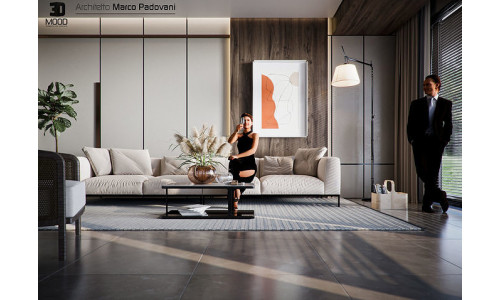 Sunset Modern Living 2022 3D model