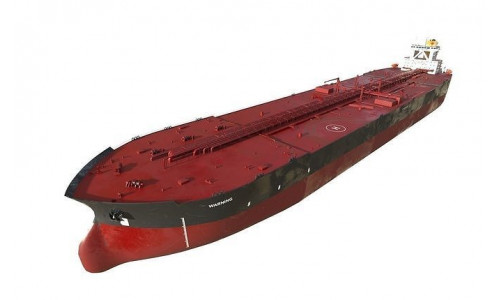Super  Tanker TI Class  Low-poly 3D model