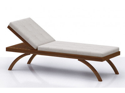 Swimming pool lounge 3D model