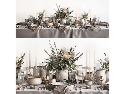 Tableware Set 2 3D model