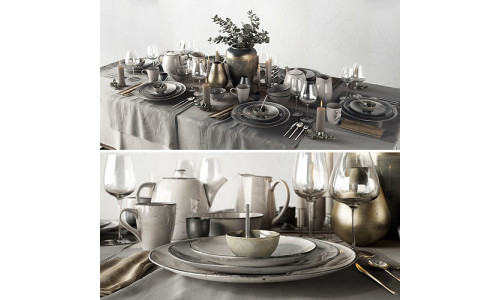 Tableware Set 3D model