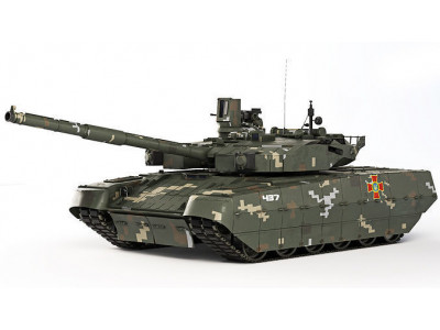 Tank T-84 Oplot-M 2010 3D model