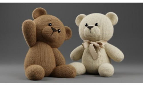 Teddybear toys 3D model